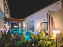 兰卡威私人泳池别墅，位于珍南海滩的Spa酒店