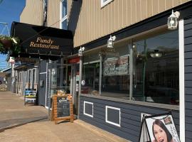 码头边套房宾馆，位于迪格比的酒店