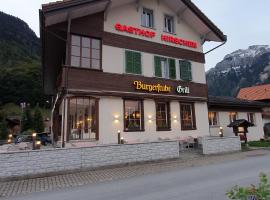 Gasthof Hirschen in Wilderswil，位于维尔德斯韦尔的酒店