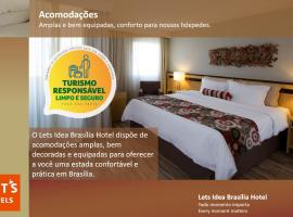 Lets Idea Brasília Hotel，位于巴西利亚North Wing的酒店