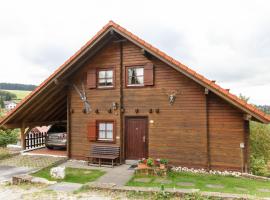 Chalet in Hinterrod Thuringia with sauna，位于Eisfeld的度假屋