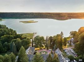 Ośrodek Wypoczynkowy Łańsk，位于斯塔维古达的带泳池的酒店