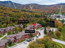 Trail Creek: Walk to lifts, ski home! Closest unit to lifts, ski home trail, sports center，位于基灵顿的酒店