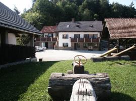 普里拉扎农场住宿酒店，位于Podgrad的农家乐