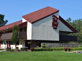 尼亚加拉机场布法罗红顶汽车旅馆，位于布法罗尼亚加拉机场 - BUF附近的酒店