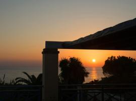 Luxury Corfu Villa 3 Bedroom Villa Sea View Private Pool Arillas，位于阿里拉斯的酒店