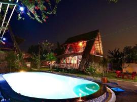Mekong Delta Ricefield Lodge，位于芹苴的乡村别墅