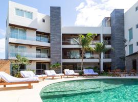 Fabulous & Exclusive Apartments With Sea View Pool BBQ Garden，位于艾库玛尔的公寓式酒店