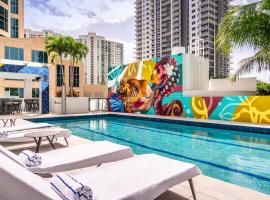 Hyatt Centric Las Olas Fort Lauderdale，位于劳德代尔堡Riverfront Marina附近的酒店