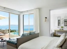 Excellent Halkidiki Villa Junior Pool Villa 1 1 Bedroom Stunning Sea Views Ouranoupoli