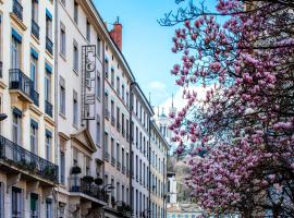 艺术家酒店，位于里昂Lyon City-Centre的酒店