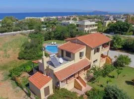 Exclusive Crete Villa Villa Alexia 4 Bedrooms Large Lawned Gardens Chania