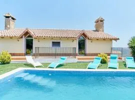 Spacious villa with sea view in Olivella + private pool