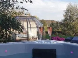 Les nuits insolites de la mothe - hébergement en bulle ou tiny house avec spa privatif