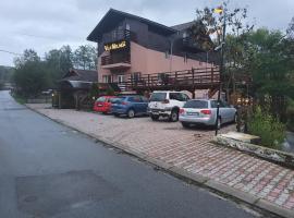 Pensiunea Melinda，位于彼得罗沙尼的带泳池的酒店