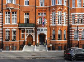 11 Cadogan Gardens, The Apartments and The Chelsea Townhouse by Iconic Luxury Hotels，位于伦敦切尔西的酒店