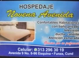 Hospedaje novena avenida，位于Funza的酒店