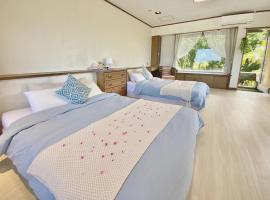 イリワ -stay&coffee iriwa-，位于石垣岛的海滩短租房