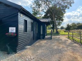 Spacious Garden Lodge at The Chestnuts, Norfolk，位于诺里奇的木屋