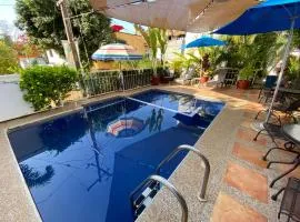 Chacala Sol y Luna 6 pax con ALBERCA a solo 50 mts de playa