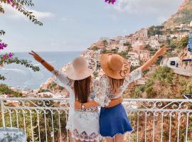 Santiago vacation home in Positano，位于波西塔诺的自助式住宿