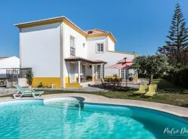 4 bedrooms villa with private pool enclosed garden and wifi at Azeitao