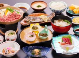 Takamuro Suikoen，位于Tōno的酒店