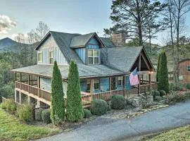 Mountain-View Cabin with Hot Tub, Near Lake Chatuge!