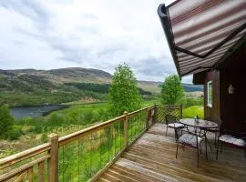 Kingfisher Lodge with sensational loch views