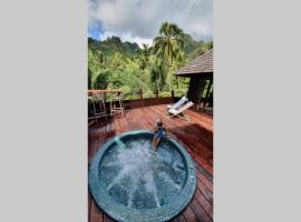 Luxurious Tropical Moorea Villa，位于帕佩托艾的酒店