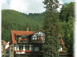 Hotel & Gästehaus "Hohe Tanne"，位于巴特劳特贝格的酒店