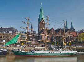 Alexander von Humboldt - Das Schiff，位于不莱梅不来梅戏剧船附近的酒店