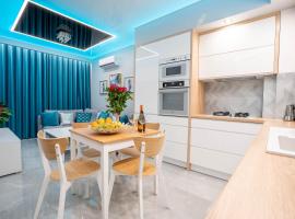 NEW Apartament VIP BLUE Warszawa+PARKING，位于Wola Mrokowska的酒店