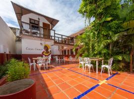 Hotel Ayenda Casa Cano 1805，位于卡塔赫纳拉斐尔·努涅斯国际机场 - CTG附近的酒店