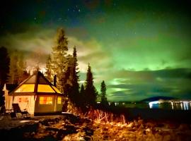 Northern Light Huts - Paradise Lapland，位于基律纳的露营地