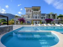 Tsifliki Villa Sleeps 10 with Pool and Air Con，位于Kalidhón的酒店