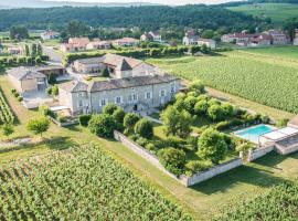 Hôtel-Restaurant le Château de Besseuil, Mâcon Nord - Teritoria，位于克莱塞的酒店