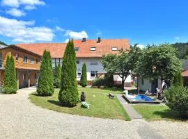 farm situated next to the Kellerwald national park