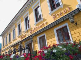 Hotel-Garni Goldenes Kreuz，位于格赖因的酒店