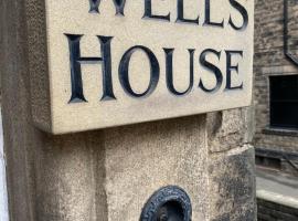 Wells House luxury 2 bedroom apartment，位于哈罗盖特Harrogate Library附近的酒店