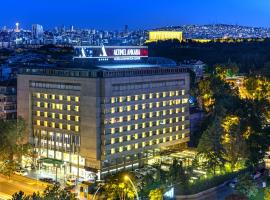 Altinel Ankara Hotel & Convention Center，位于安卡拉伊特梅斯格机场 - ANK附近的酒店