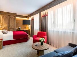 雪绒花玛诺特酒店，位于日内瓦的酒店