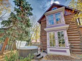 Historic Breck Cabin with Hot Tub Walk to Main St!