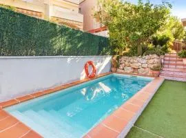 Modern villa with pool in Torredembarra Sea view