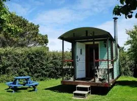 Cosy Shepherds Hut nr Kynance cove