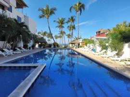 阿尔塔斯冲浪酒店，位于埃斯孔迪多港的海滩酒店