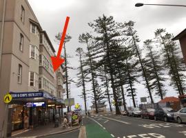 Manly Beach Stays，位于悉尼北角检疫站附近的酒店