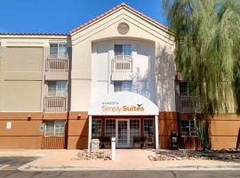 Sonesta Simply Suites Phoenix Tempe，位于坦培亚利桑那米尔斯商场附近的酒店