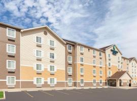 WoodSpring Suites Sioux Falls，位于苏福尔斯苏瀑支线机场 - FSD附近的酒店