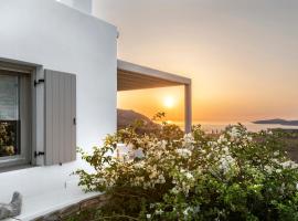 White Tinos Luxury Suites，位于Stení的酒店